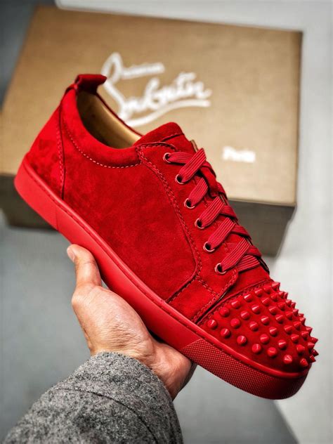 louis vuitton red bottom shoes for men